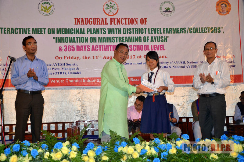 HEALTH MINISTER   INAUGURATES "INTERACTIVE MEET ON MEDICINAL PLANTS"