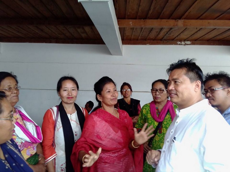 MIN BISWAJIT HEARS PUBLIC GRIEVANCES ON MEEYAMGI NUMIT