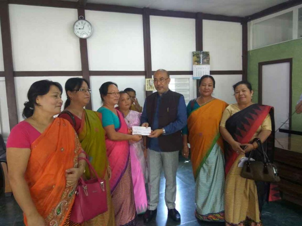 DONATION TO CHIEF MINISTER’S RELIEF FUND
