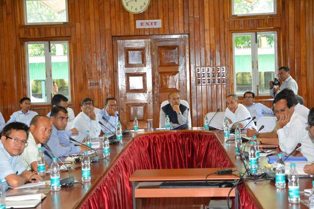 CHIEF MINISTER PRESIDES MEETING ON GST,
DIRECTS OFFICIALS TO SENSITIZE PEOPLE ON THE NEW TAX REGIME