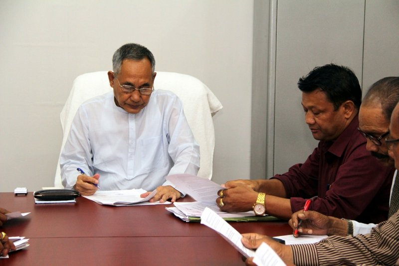 DEPUTY CHIEF MINISTER ASSURES TO CONSIDER CHARTER OF DEMAND OF JAC OF AMTUC & AMGEO