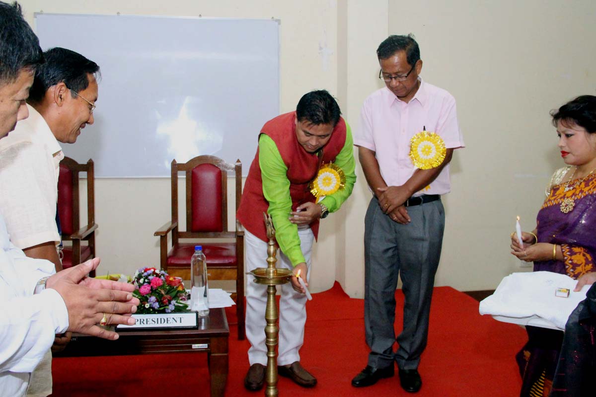 MINISTER TH BISWAJIT INAUGURATES FOUNDATION TRAINING PROGRAMME OF STATE CIVIL/POLICE SERVICES
