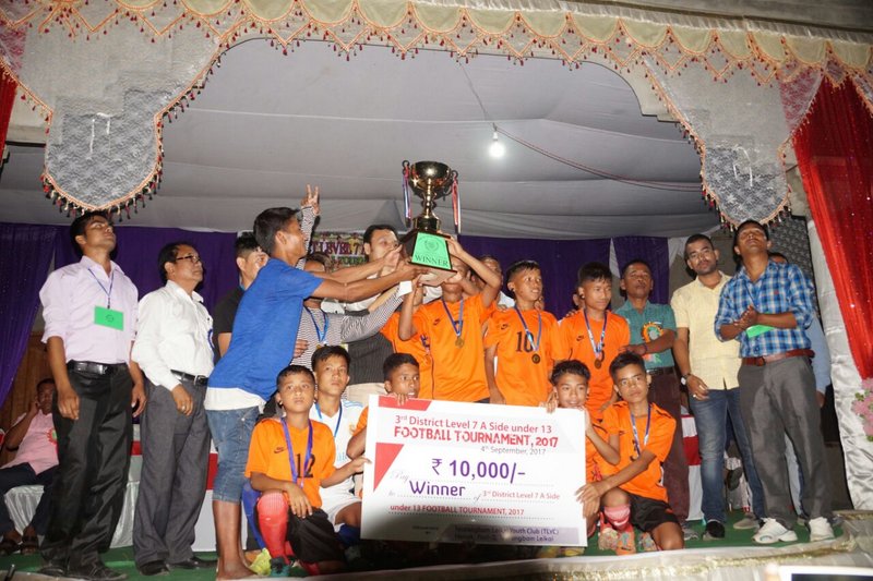 K.D.A. BEATS THE HOST TEAM T.L.Y.C. TO CLINCH THE CHAMPION CUP