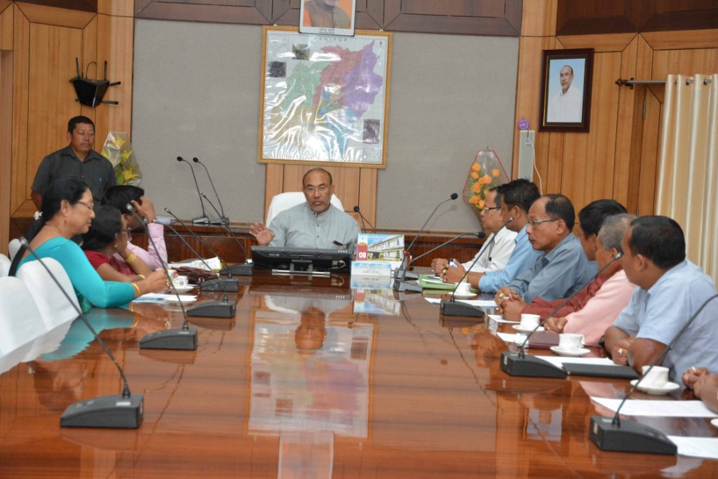 AMTUC-AMGEO MEMBERS MEET CHIEF MINISTER