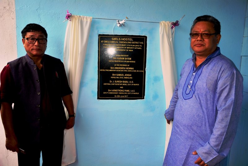 MINISTER KARAM SHYAM URGES PEOPLE OF TAMENGLONG TO SUPPORT GOVT. IN DEVELOPMENTAL ACTIVITIES