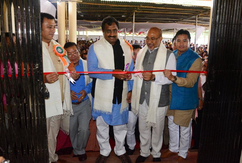 THE GOVERNMENT STRIVES FOR TRANSFORMATION OF MANIPUR: RAM MADHAV
DEPARTMENTS SHOULD ENSURE EFFECTIVE IMPLEMENTATION OF SCHEMES: CM