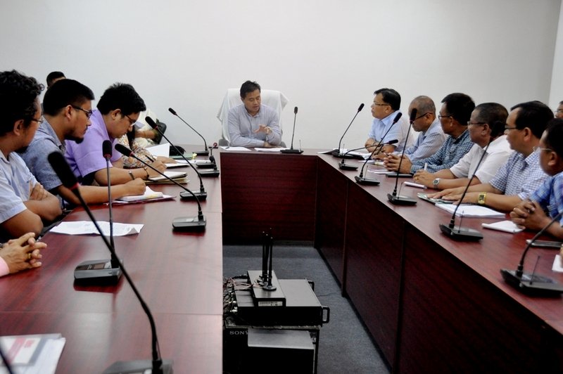 REVIEW MEETING OF MSPCL AND MSPDCL