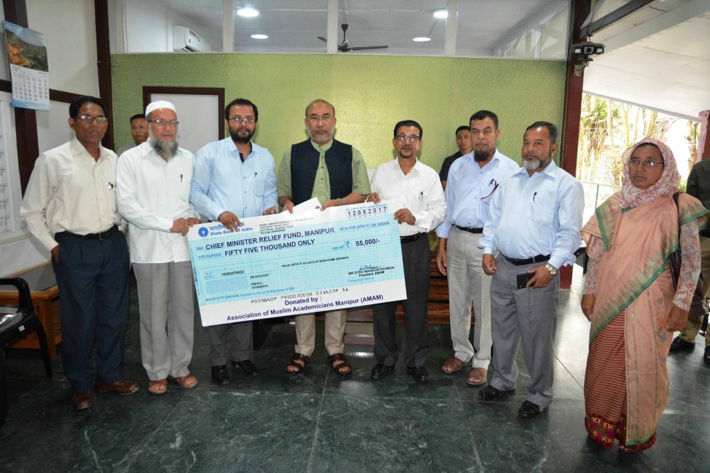 DONATIONS TO CHIEF MINISTER’S RELIEF FUND