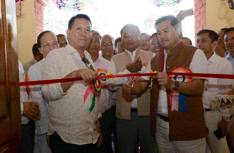 MINISTER BISWAJIT INAUGURATES 132/33 KV POWER SUB-STATIONS AT CHANDEL AND ELANGKHANGPOKPI