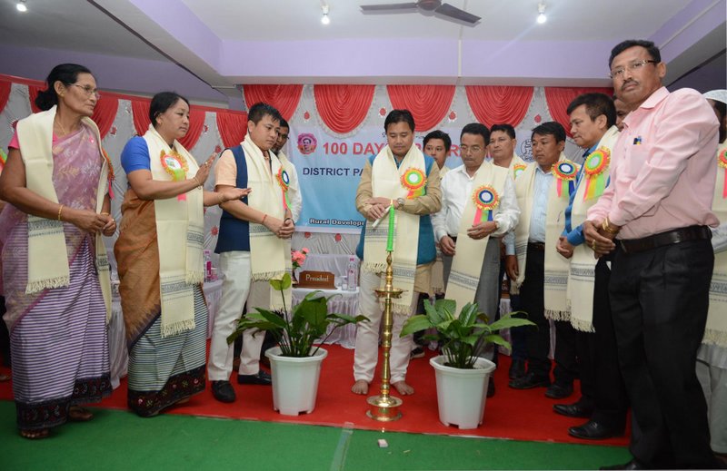 MINISTER BISWAJIT INAUGURATES DISTRICT PANCHAYAT RESOURCE CENTRES