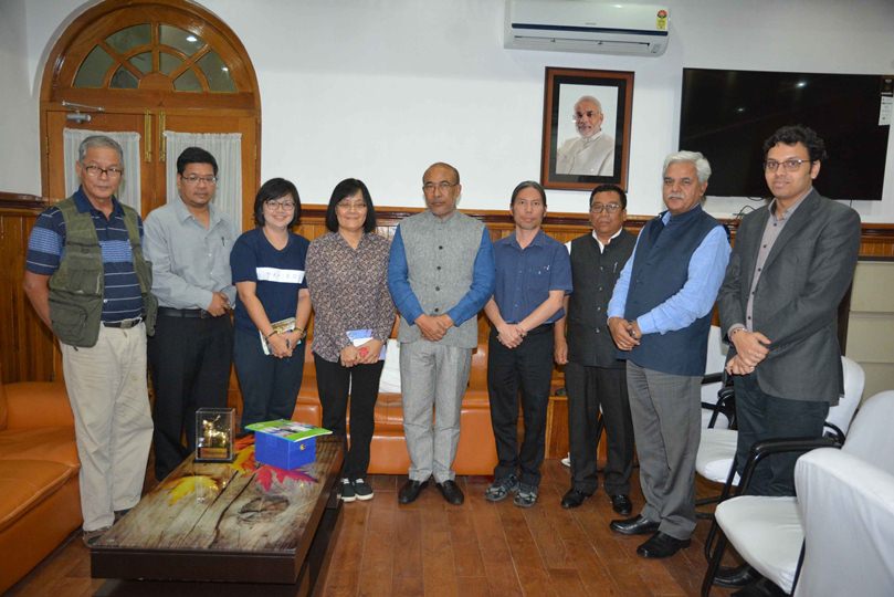 DELEGATION TEAM OF MAHIDOL UNIVERSITY MEETS CM
MANIPUR CAN BECOME A HUB OF MEDICAL TOURISM: PROF. SOPHANA