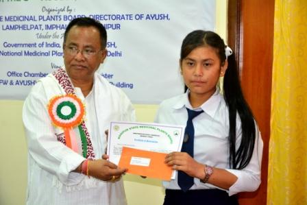 MEDICINAL PLANTS AS LIFE SAVING DRUGS :- HEALTH MINISTER