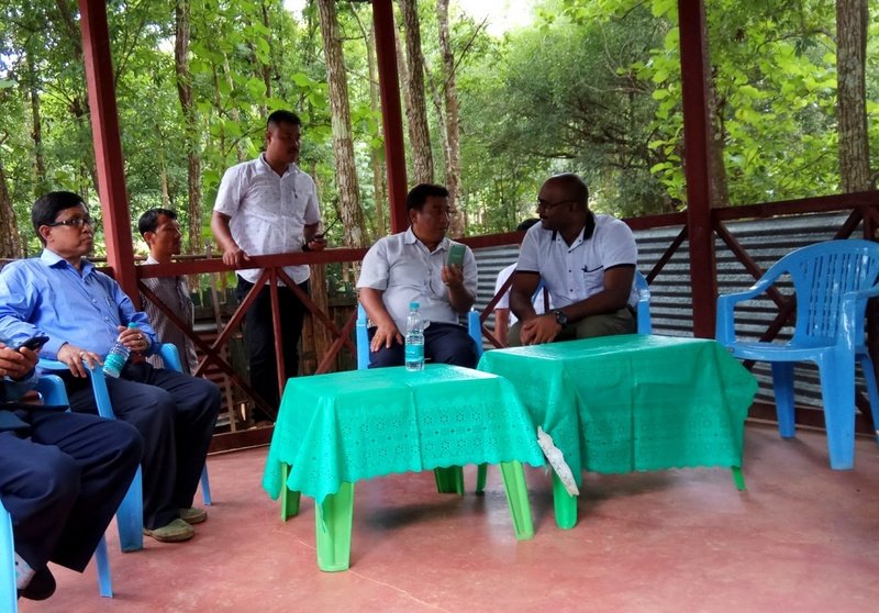 MINISTER SHYAMKUMAR CONCLUDES MOREH TOUR