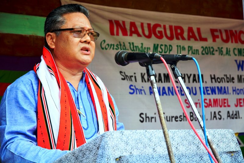 MINISTER KARAM SHYAM URGES PEOPLE OF TAMENGLONG TO SUPPORT GOVT. IN DEVELOPMENTAL ACTIVITIES