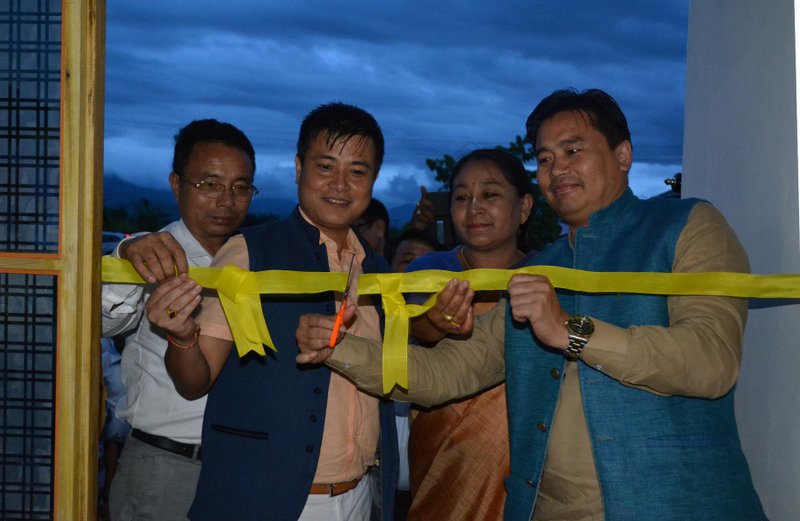 MINISTER BISWAJIT INAUGURATES DISTRICT PANCHAYAT RESOURCE CENTRES