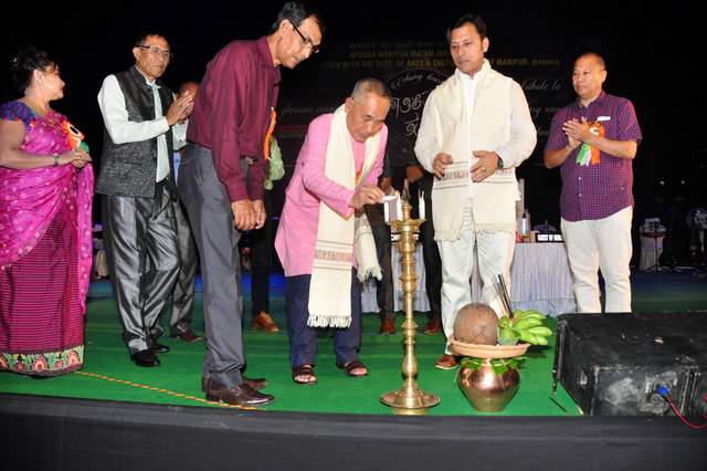 TWO DAYS MUSICAL FESTIVAL “KAONGAMDRABA ISHEI” CONCLUDES; SONGS CAN PLAY A KEY ROLE IN BUILDING HUMAN RELATIONSHIP: YUMNAM JOYKUMAR SINGH
