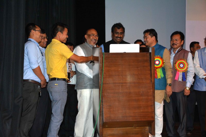 RAM MADHAV LAUNCHES DIPR MANIPUR APP
FASTEST & MOST RELIABLE SOURCE OF INFORMATION FROM GOVERNMENT