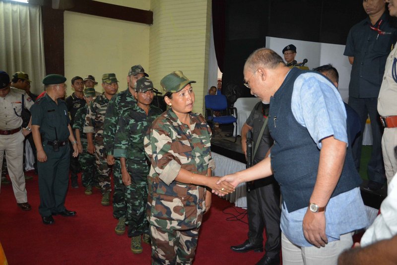 Home coming Ceremony at 1st MR, August 14, 2017
